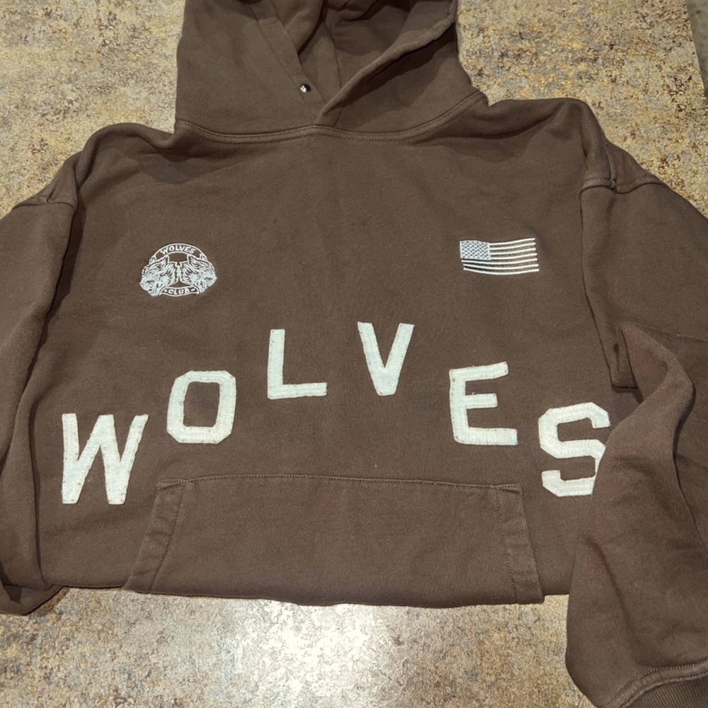 DARC SPORT exclusive Drop Hoodie in Mocha (size L)
